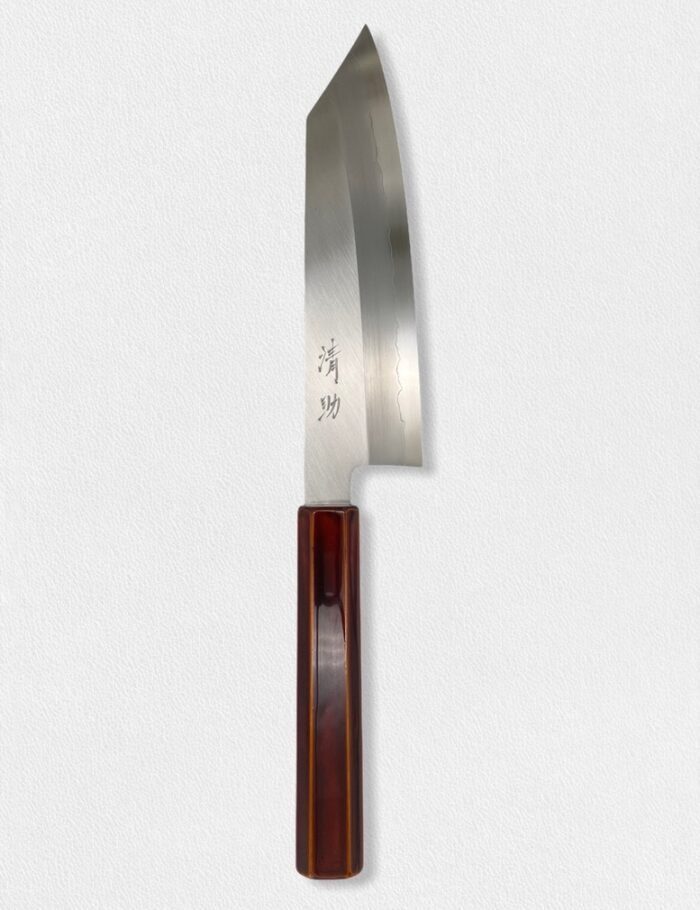 Seisuke Silver Steel No.3 Bunka Japanese Knife 165mm Lacquered Handle ...