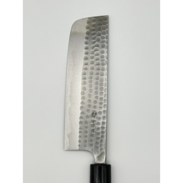 Katsushige Anryu Aogami Super Tsuchime Nakiri Japanese Knife 165mm Octagonal Rosewood Handle - Image 2