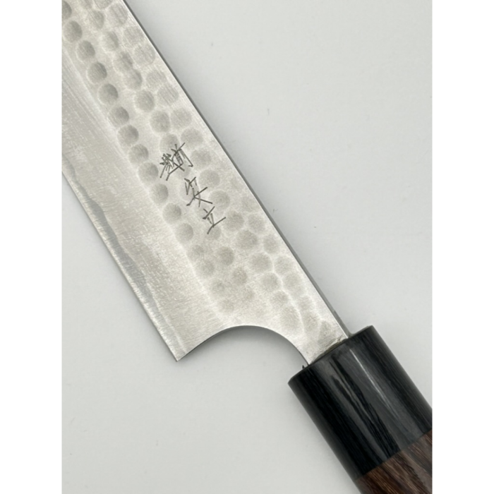 Katsushige Anryu Aogami Super Tsuchime Sujihiki Japanese Knife 270mm Octagonal Rosewood Handle - Image 5