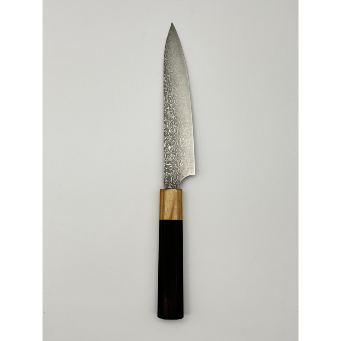 Kei Kobayashi SG2 Damascus Petty Japanese Knife 150mm Octagonal Rosewood Handle