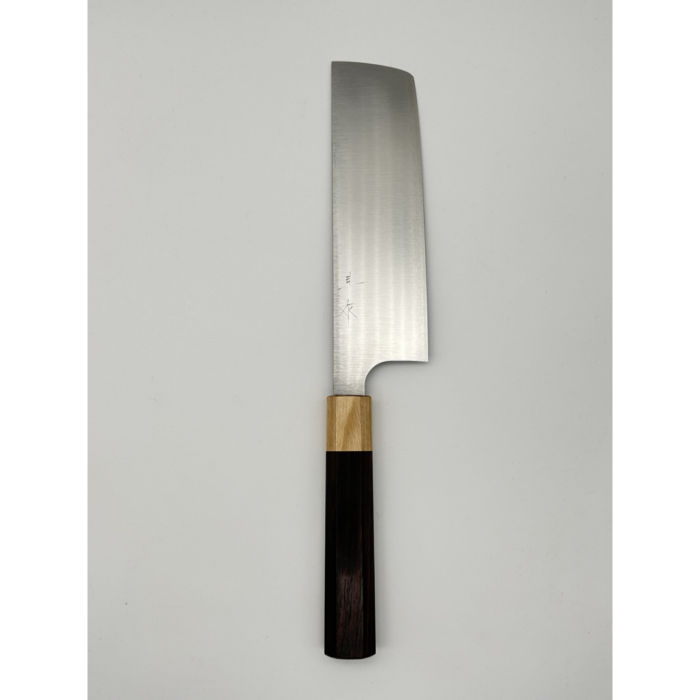 Kei Kobayashi SG2 Migaki Nakiri Japanese Knife 165mm Octagonal Rosewood Handle