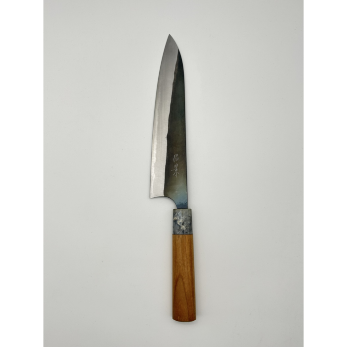 Masakage Mizu Aogami #2 Kasumi Gyuto Japanese Knife 210mm Octagonal Cherry Handle