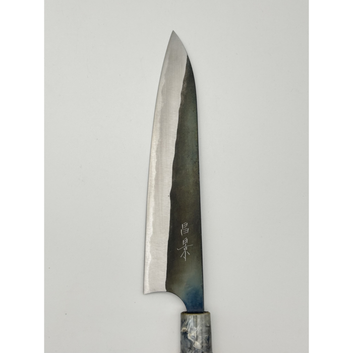 Masakage Mizu Aogami #2 Kasumi Gyuto Japanese Knife 210mm Octagonal Cherry Handle - Image 2