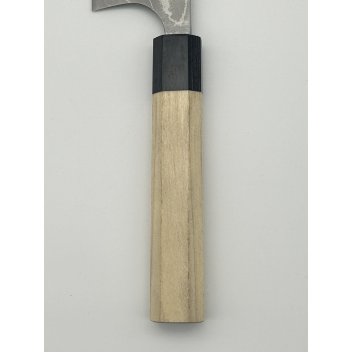 Masakage Shimo Shirogami 2 Matte Gyuto Japanese Knife 240mm Octagonal Magnolia Handle - Image 4
