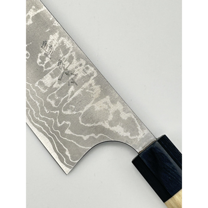 Masakage Shimo Shirogami 2 Matte Gyuto Japanese Knife 240mm Octagonal Magnolia Handle - Image 5