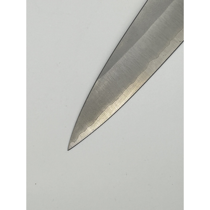 Masakage Yuki Shirogami 1 Kasumi Sujihiki Japanese Knife 270mm Oval Magnolia Handle - Image 6