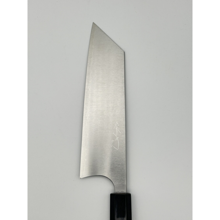 Takayuki Shibata Koutetsu Aogami Super Migaki Bunka Japanese Knife 165mm Octagonal Rosewood And Black Pakkawood Handle - Image 2