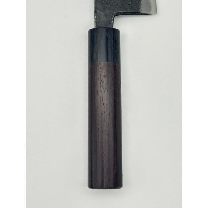 Tsunehisa Aogami Super Kuro-uchi Deba Japanese Knife 165mm Oval Rosewood Handle - Image 4