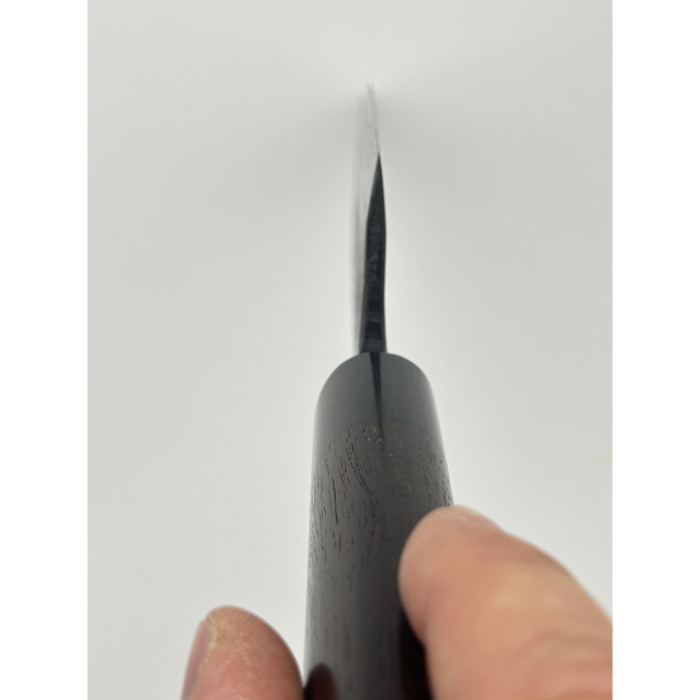 Tsunehisa Aogami Super Kuro-uchi Deba Japanese Knife 165mm Oval Rosewood Handle - Image 7