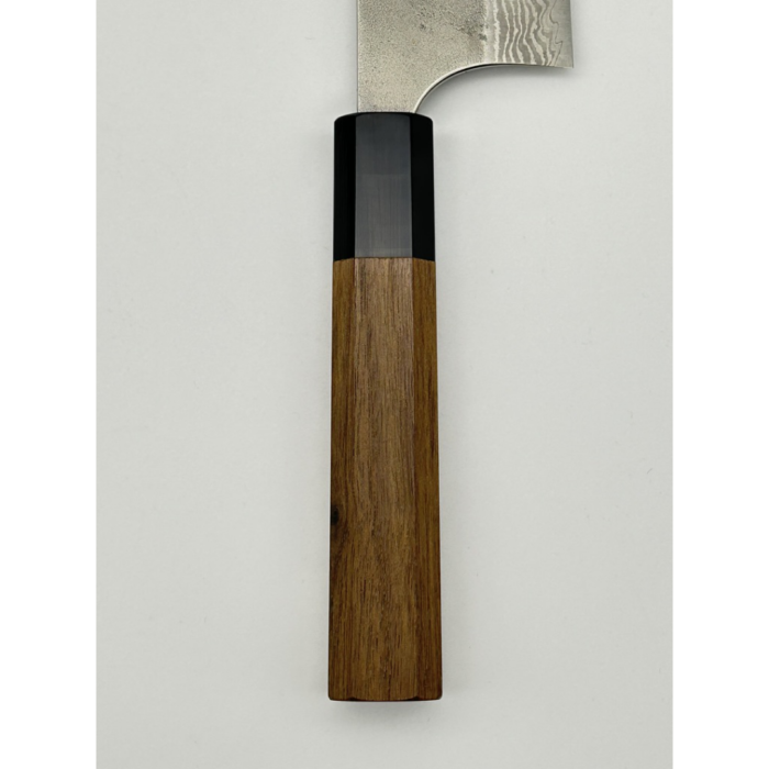 Yoshimi Kato VG-10 Nashiji Gyuto Japanese Knife 240mm Octagonal Walnut Handle - Image 4