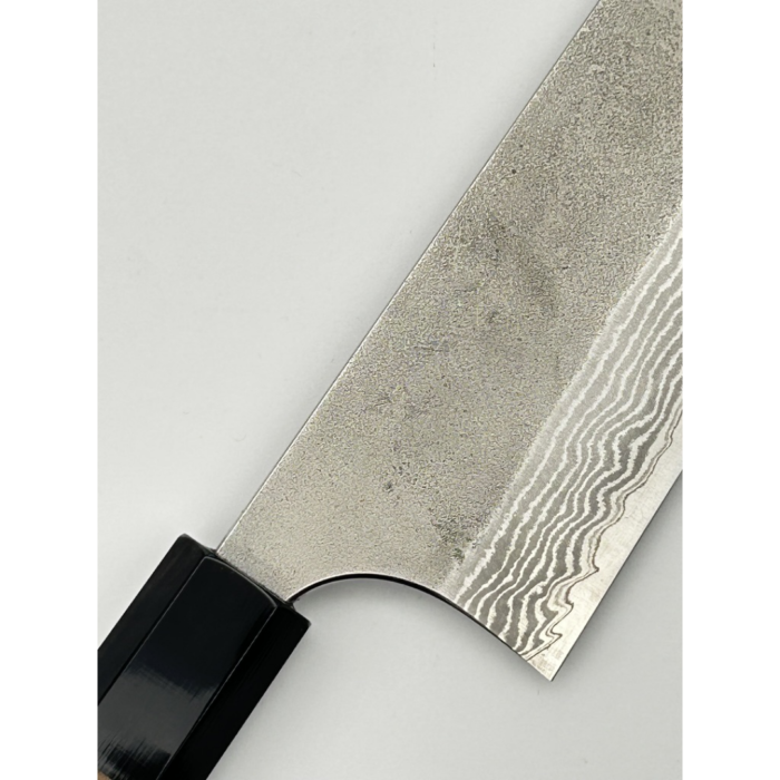 Yoshimi Kato VG-10 Nashiji Gyuto Japanese Knife 240mm Octagonal Walnut Handle - Image 5