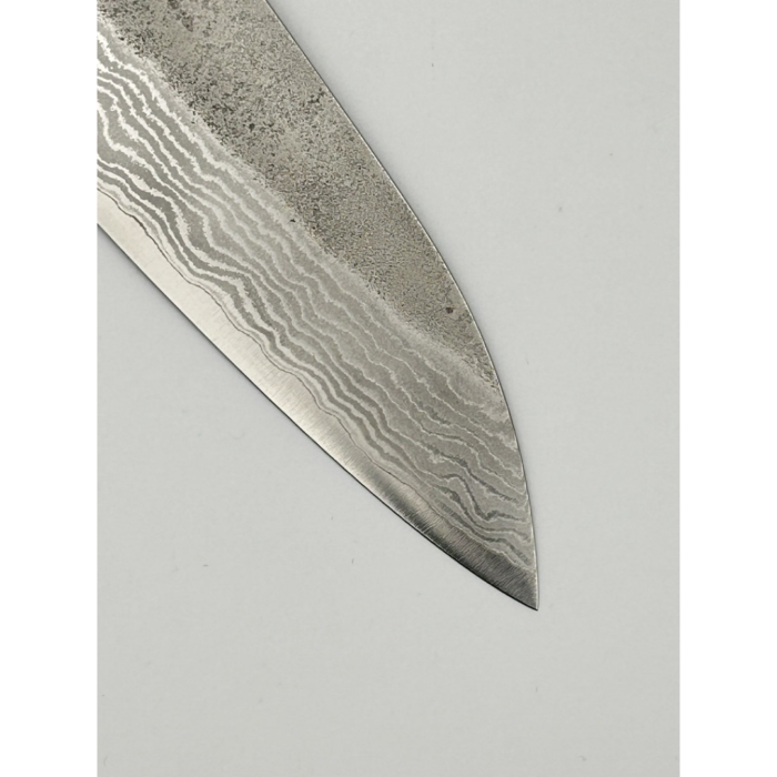 Yoshimi Kato VG-10 Nashiji Gyuto Japanese Knife 240mm Octagonal Walnut Handle - Image 6
