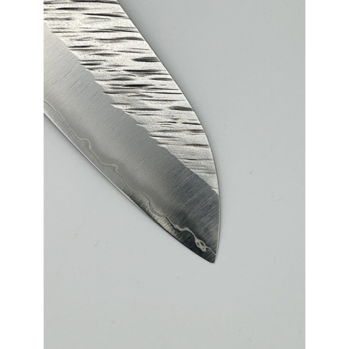 Yu Kurosaki Fujin SG2 Tsuchime Santoku Japanese Knife 170mm Octagonal Rosewood Handle - Image 6