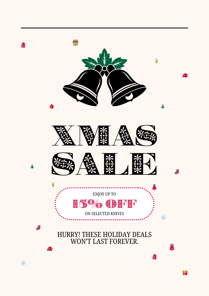 Christmas Sale – 15 off